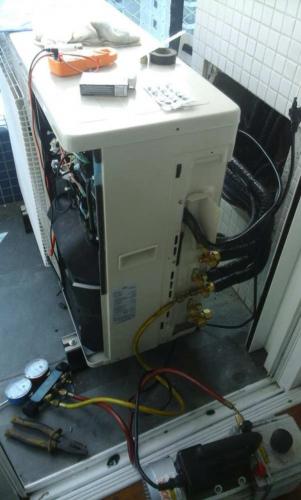 Instalação de ar condicionado residencial e comercial